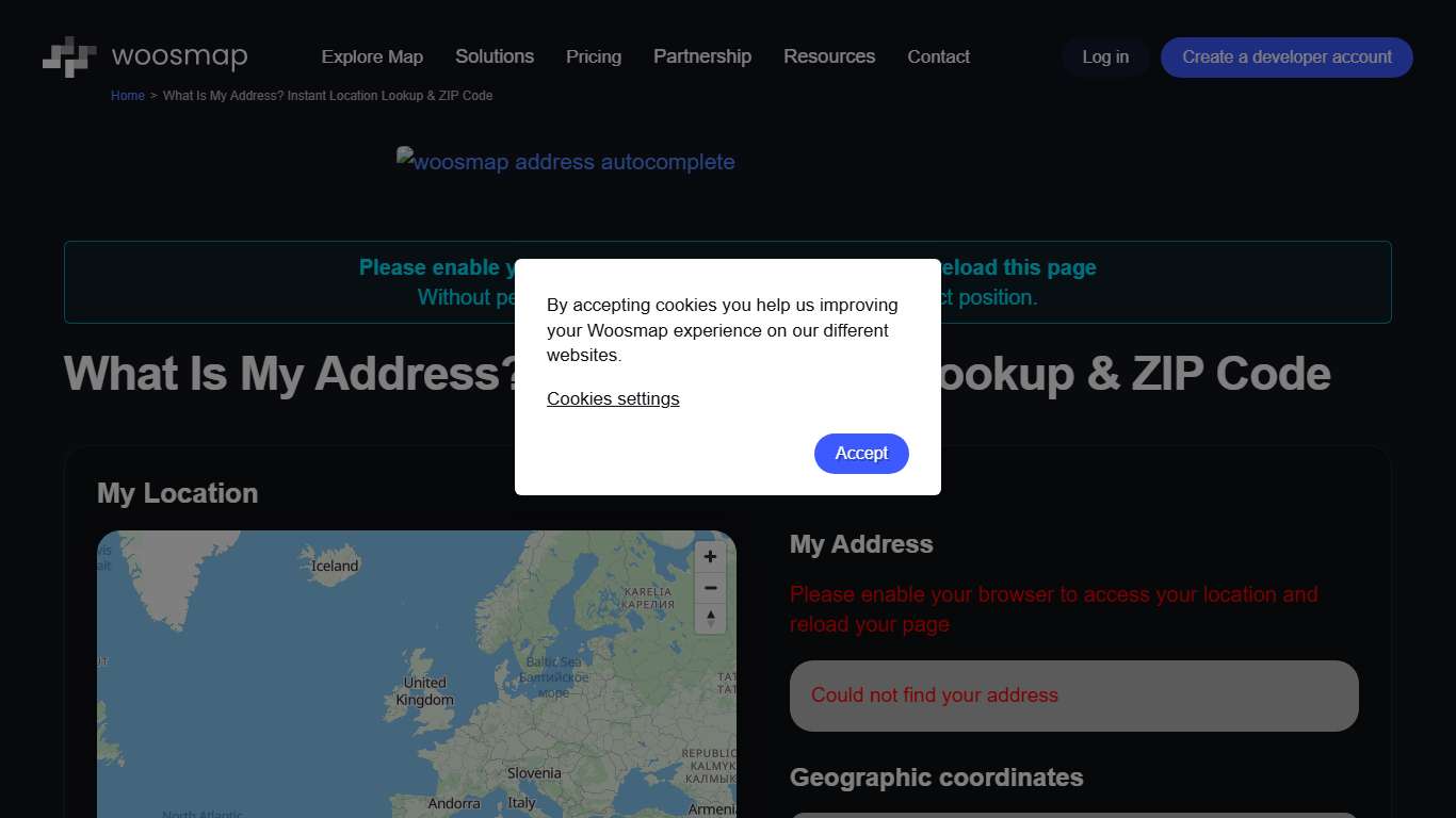 What Is My Address? Instant Location Lookup & ZIP Code